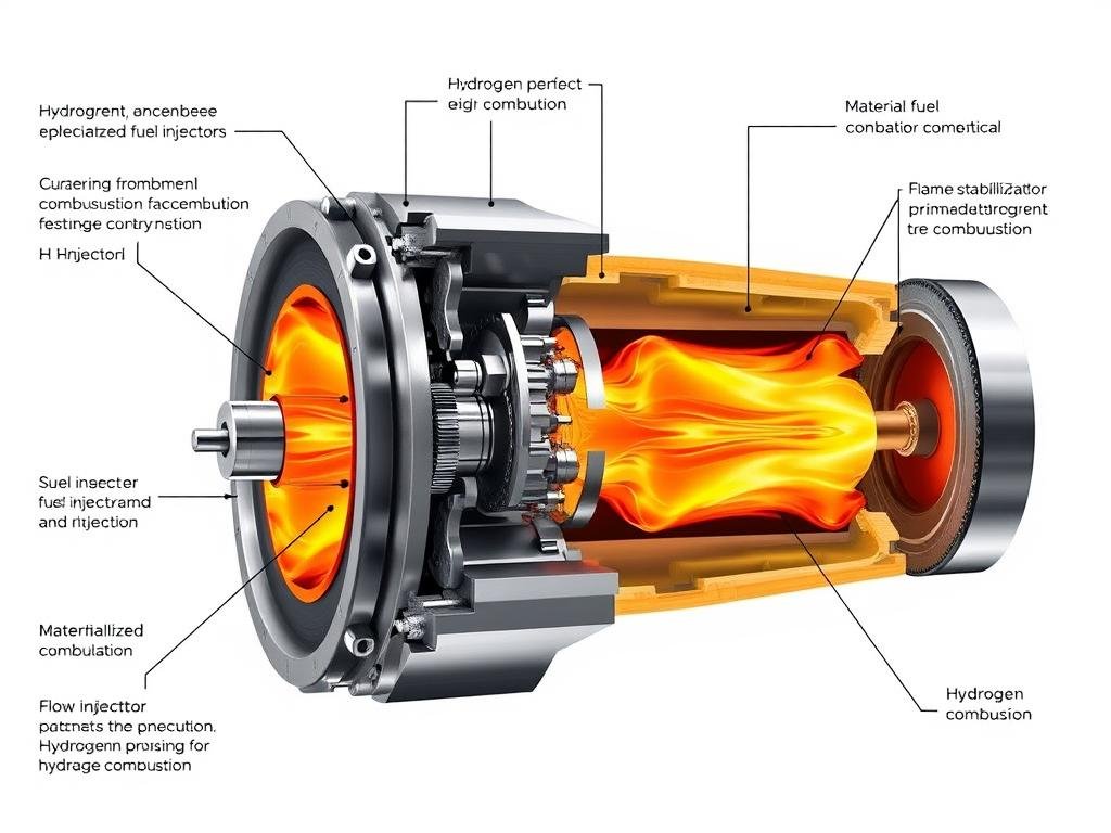 Hydrogen-capable gas turbine combustor design Hydrogen-capable gas turbine combustor design