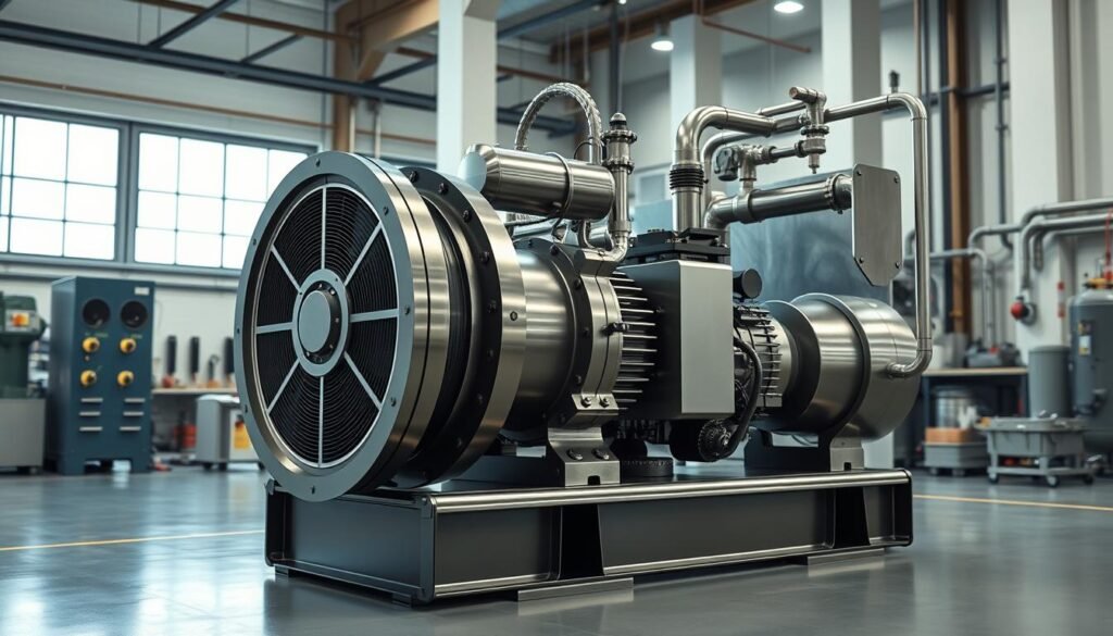 Centrifugal gas compressor