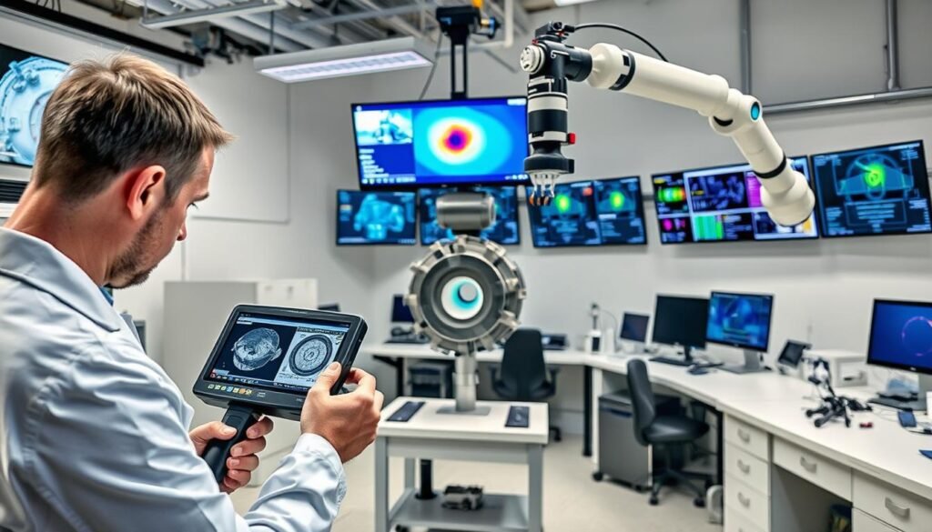 Non destructive testing